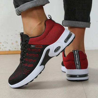 Sapatilhas de Homem Fashion Super Respiráveis com Atacadores para Corrida - Antiderrapantes, duradouras e com conforto almofadado - Sapatilhas de Moda para Homem