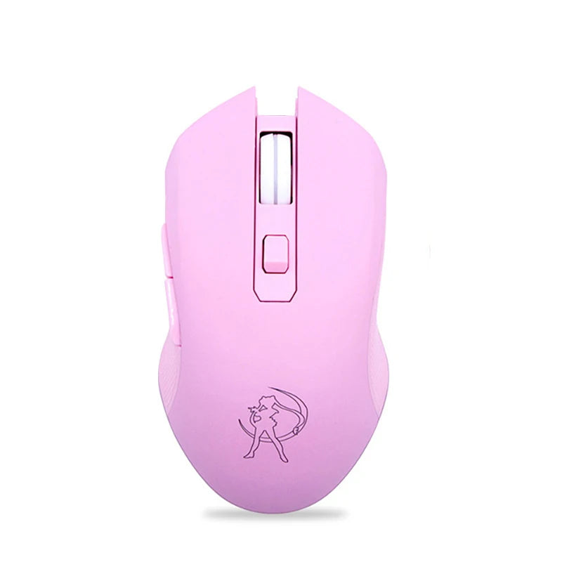 UTHAI DB49 Wired Luminous Pink Mouse 1600 (dpi) Computer Accessories Peripheral Cute Girl Gaming Mouse