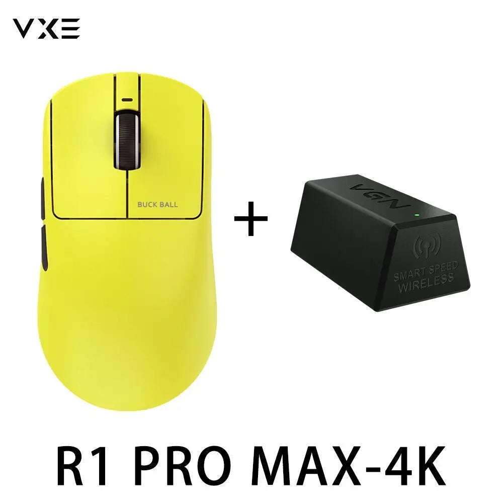 Vgn Vxe Dragonfly R1 Pro Max Gaming Mouse Bluetooth Mouse Rechargeable Gamer Paw3395 Lightweight Ergonomic Wireless Mouse Esport