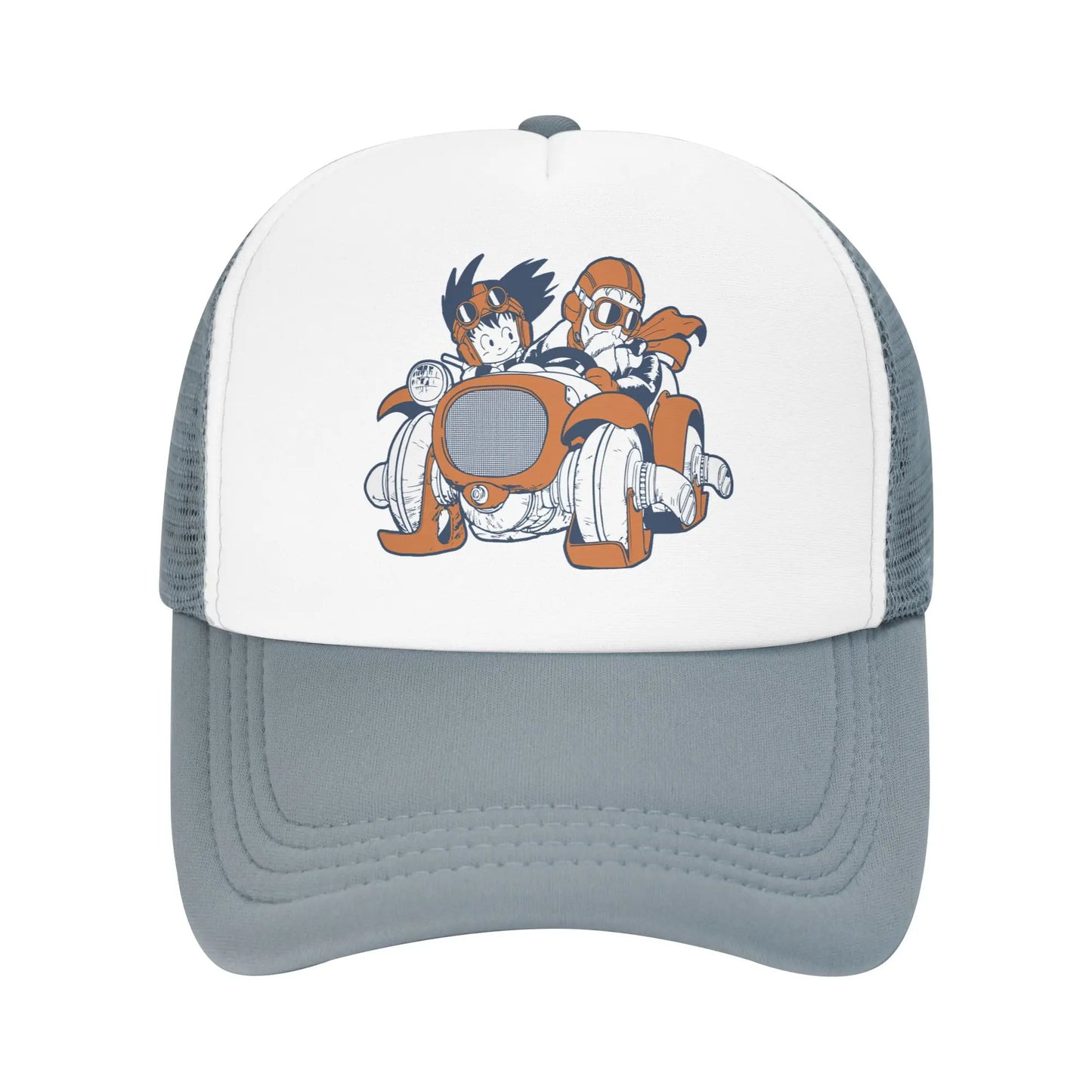 Goku Muten Roshi Dragon Ball Z Baseball Caps Sport Sun Hat Anime DBZ Hats Breathable Polyester Trucker Cap Summer Trucker Caps, Fraquane SAS