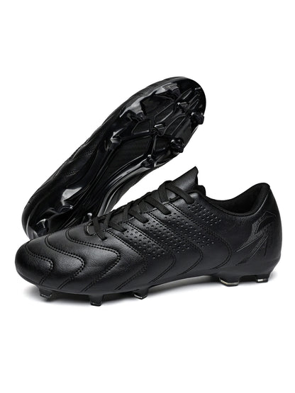 Sport Field AG/FG Soccer cleats，PU Fabric Sweat-wicking Upper，TPU Wear-resistant Sole，Sturdy Durable for Men Women Kids