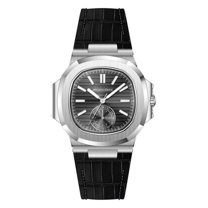 Relógio masculino ultrafino Specht & Söhne New Classic 40.8MM, movimento Japan VH60, vidro de safira, relógio desportivo 5980, resistente à água 50M