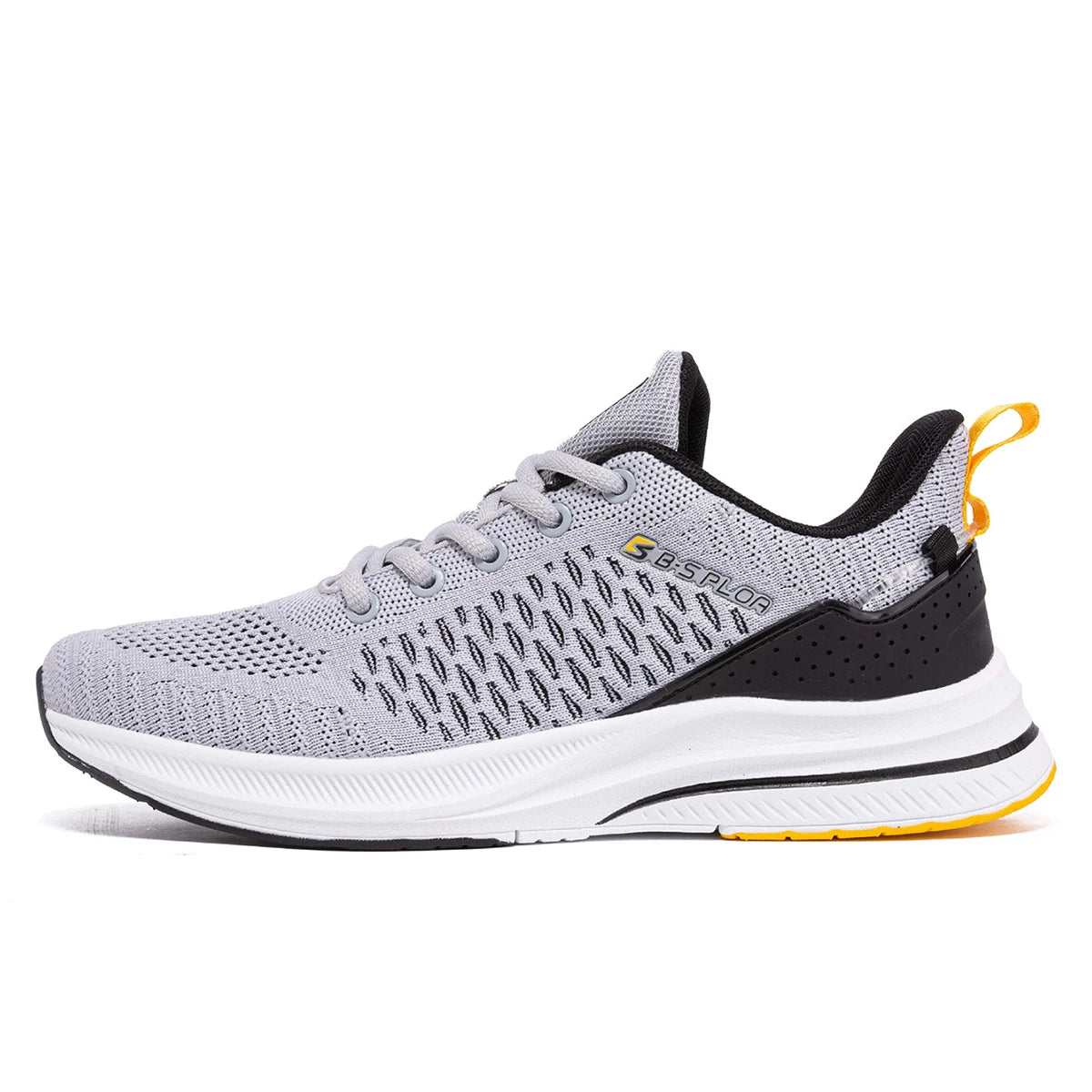 Zapatillas de running ligeras Baasploa para hombre, cómodas zapatillas casuales de diseñador en malla con cordones para hombre, deportivas de exterior y tenis