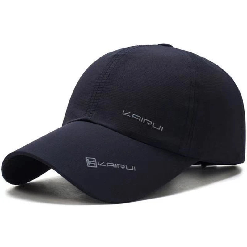 Unisex Breathable and quick drying Snapback Baseball Caps Spring and Autumn Outdoor Adjustable Casual Hats Sunscreen Hat