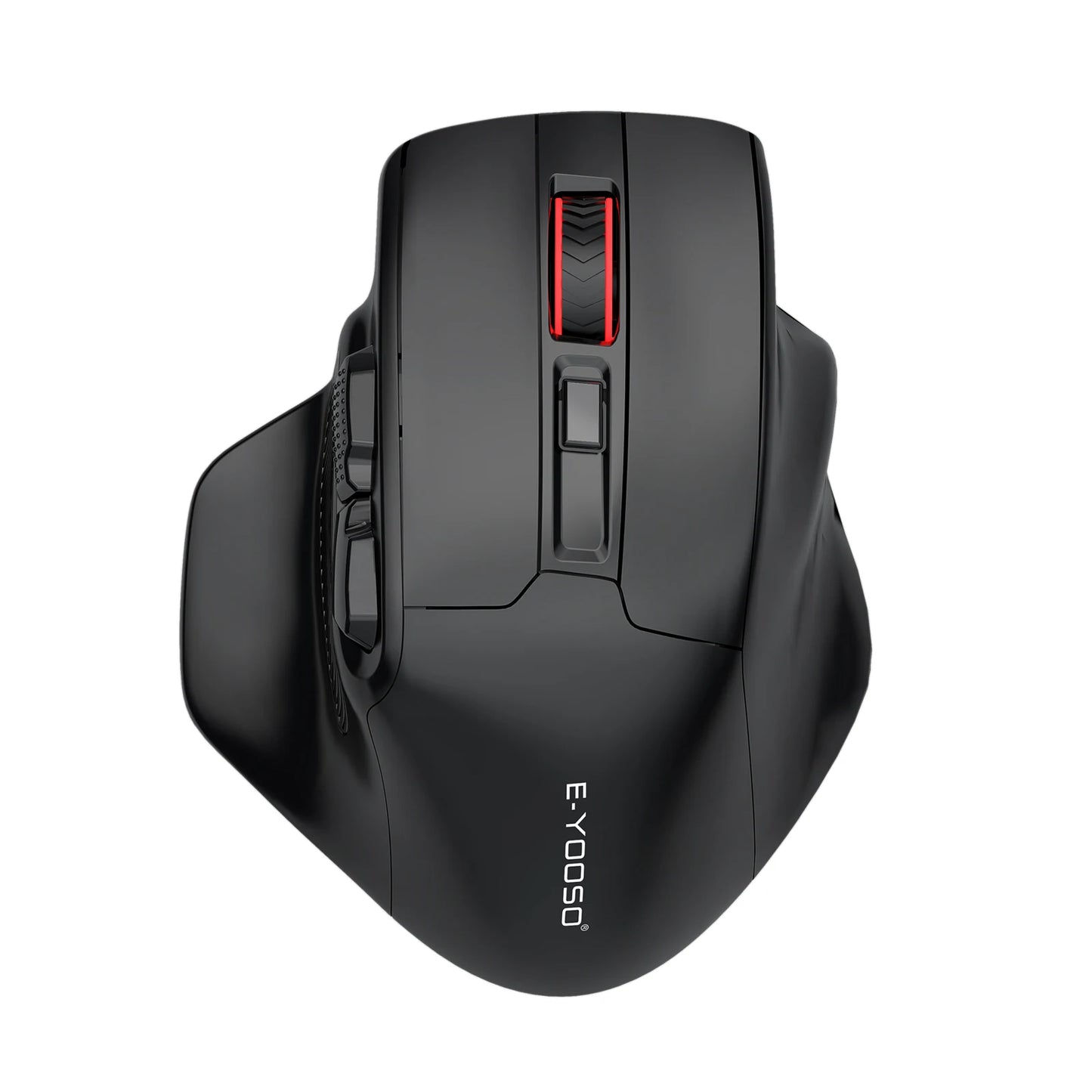 E-YOOSO 2.4G vezeték nélküli egér PAW3212 4800 DPI ergonomikus egér, gamer egér, irodai egér notebookhoz, PC-hez, laptophoz és MacBookhoz