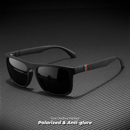 3pcs Fantasy Square Polarized Sunglasses AntiGlare UV400 Glasses Brand Designer Summer Party Driving Fishing Christmas Gift