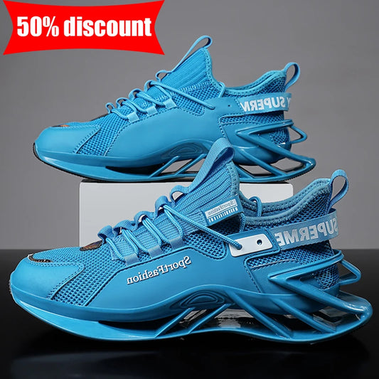 Men's Running Shoes 2026 New Mesh Breathable Sole Anti-Slip Wear-Resistant Daily Sports Trendy Fashion Casual Sneakers for Men