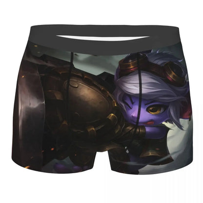 Ornn League of Legends LOL MOBA-spil Underbukser Åndbare trusser Herreundertøj Sexede shorts Boxershorts