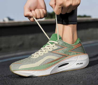 Running Shoes Carbon Plate Specialty Marathon Men's Sports Breathable Lightweight Women's Comfortable Athletic Non-slip Sneakers