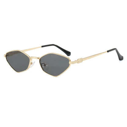 Luxury Brand Design Metal Sunglasses Women Small Size Diamond Casual Suneyeglass Outdoors TRAVEL Vacation UV Protection #303369
