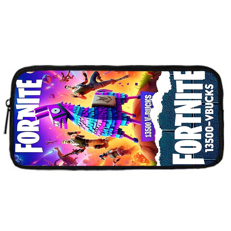 Set scuola classico FortniteS per bambini: zaino, borsa pranzo e astuccio, borse scolastiche capienti per bambino e bambina, idea regalo perfetta