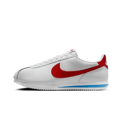 Nike Cortez: stijlvolle, minimalistische, zachte, veelzijdige, comfortabele en duurzame lage hardloopschoenen voor heren – wit DM4044-108