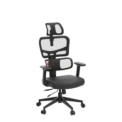 NEWTRAL NT001 Ergonomic Office Chair with Auto-Following Lumbar Support, 3 Recline Angles, Adjustable Backrest Armrest Headrest