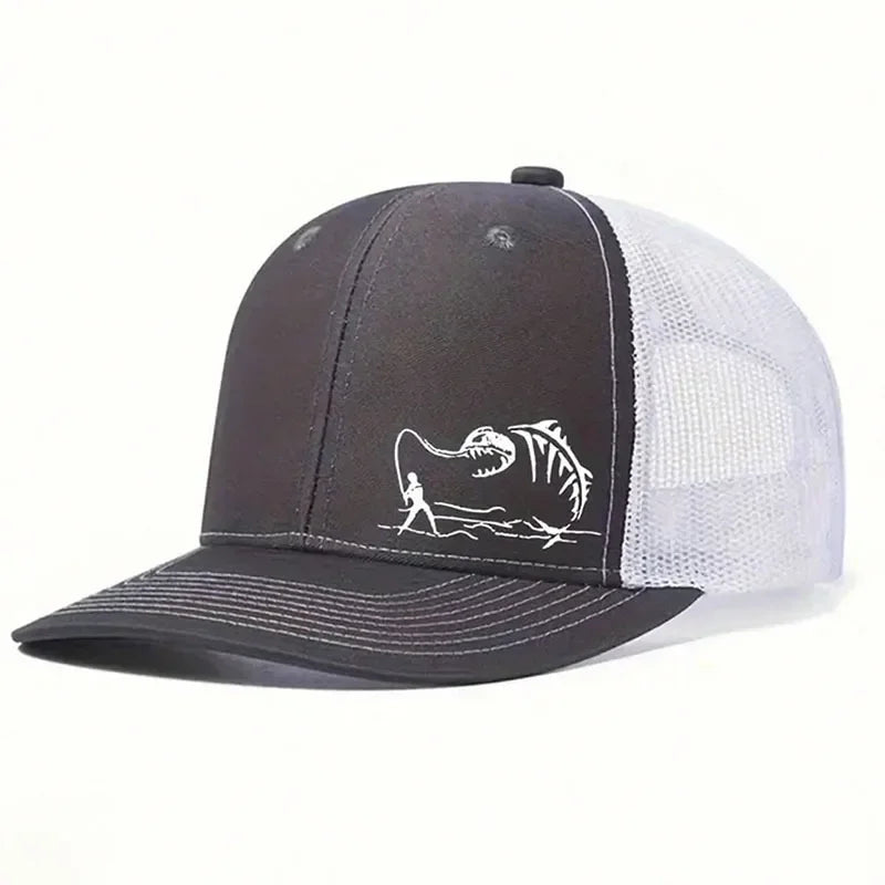New Fashion Richardson 112 Micro Curved Trucker Cap Fishing PrintedSummer Mesh Breathable Baseball Caps Outdoor Gorras Hombre