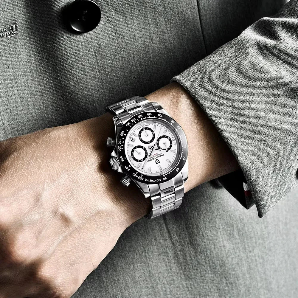 Novo PAGANI DESIGN PD1644 Relógio de Luxo para Homem em Quartzo com Data Automática, Cronógrafo Desportivo de Pulso, Impermeável 100m, Presente para Homem