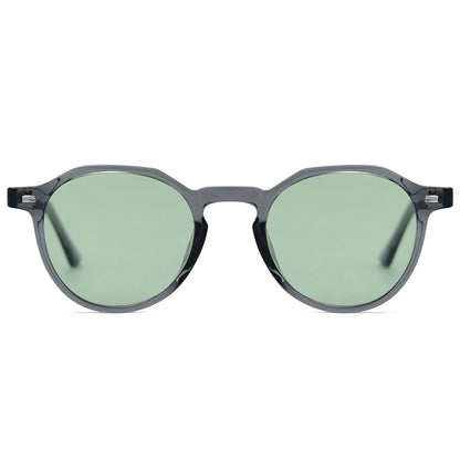 Peekaboo TR90 fashion sun glasses uv400 female green brown polarized sunglasses for men women acetate unisex summer style