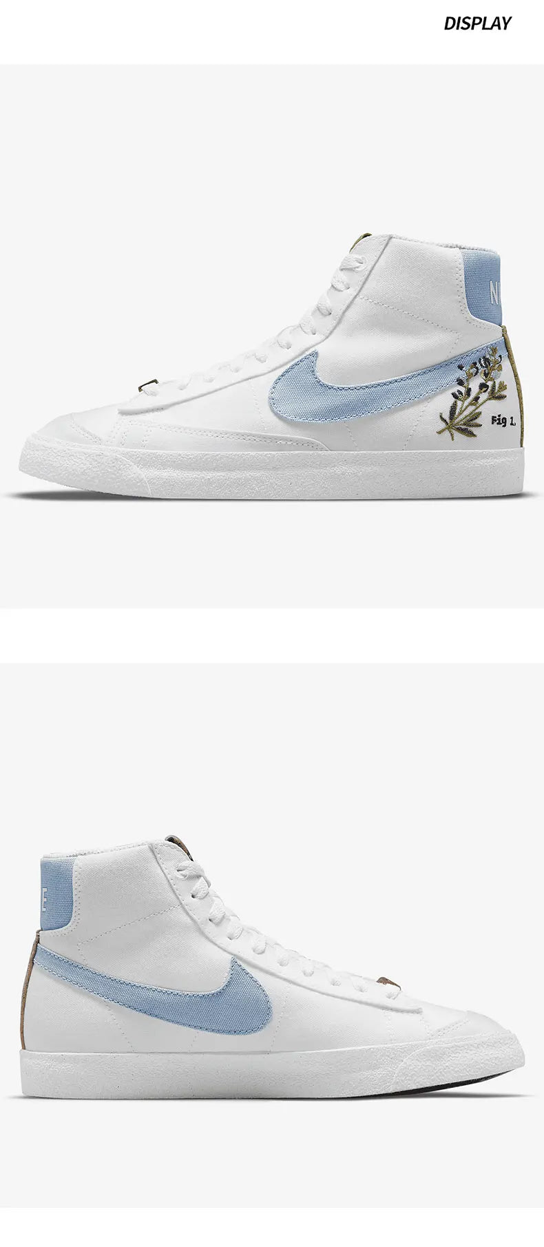 Ténis desportivos casuais Nike Authentic Blazer para mulher, modelo Foam Classic, DC9265-100