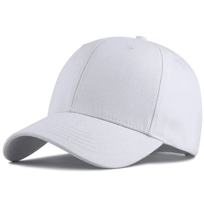 Baseballkappe „Big Head“ in Übergröße, 100 % Baumwolle, für Männer und Frauen geeignet, verstellbar, Dad-Cap, Oversize, 58–60 cm, 61–65 cm