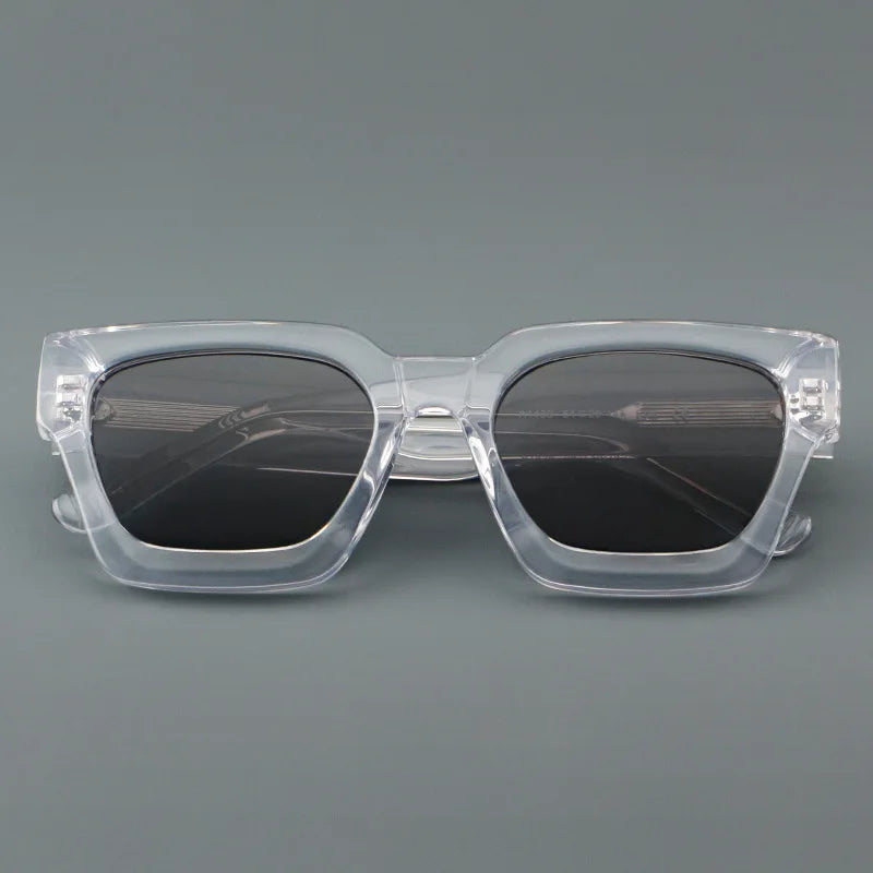 Luxury Acetate Frame Sun Glasses Rectangle Polarized Sunglasses Fashion Design High Quality UV400 Outdoors Eyewear Men Women