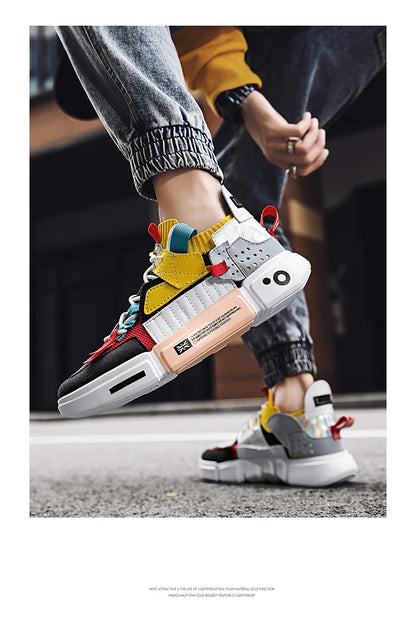 Shoes Men Sneakers Male Casual Men's Shoes Tennis Luxury Shoes Trainer Race Breathable Shoes Fashion Loafers Running Shoes for Men