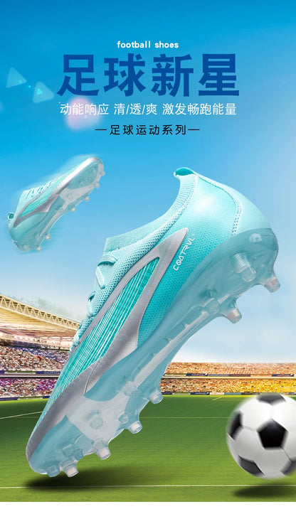 Scarpe da calcio TF da uomo, sneakers professionali per calcetto e futsal, scarpe da soccer casual da uomo di alta qualità per allenamento