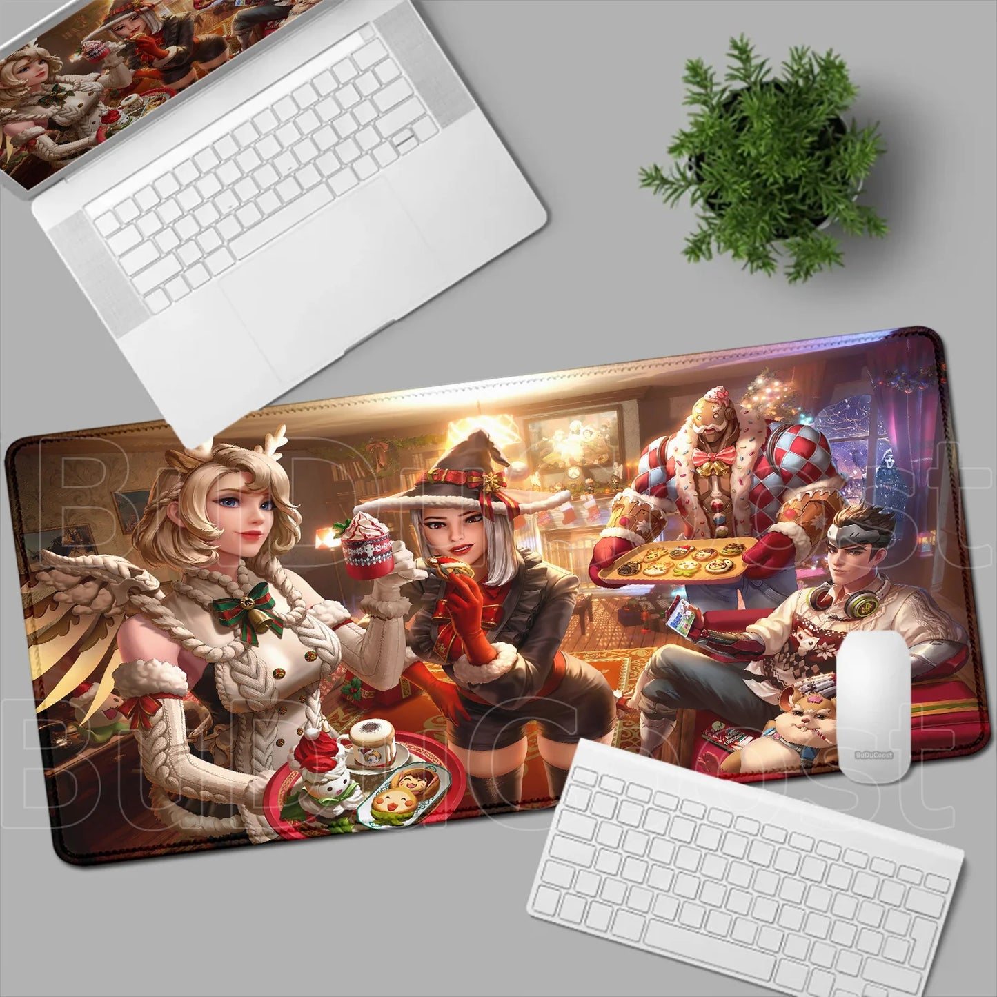 Overwatch Gaming Anime Girl Large XXL Mouse Pad HD Printing Computer Keyboard Mats Laptop Office Rubber Soft Desk Rug 900x400 mm