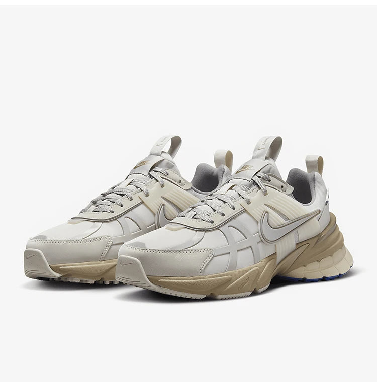 Ténis de corrida Nike Authentic V2K RUN GTX para mulher, de cano baixo, estilo retro com patchwork, FZ2622-002