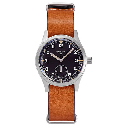 Baltany Dirty Dozen Watch Man S2019 Military Vintage Wristwatch Small Seconds Hand VD78 Quartz Luminous 100M Waterproof Field Wa
