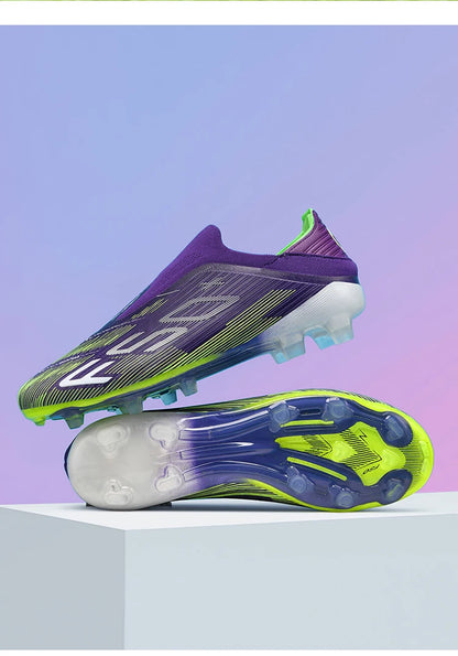 Nuove scarpe da calcio da uomo con tacchetti per erba, comode scarpe da futsal per turf, scarpe sportive ultraleggere FG antiscivolo indoor per adulti