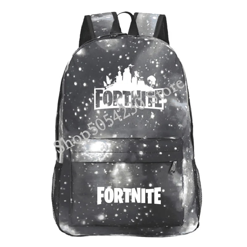 Fortnite Games Backpack Fortnite School Bags for Teenagers Unisex Schoolyard Laptop Mochilas Travel Casual Bags