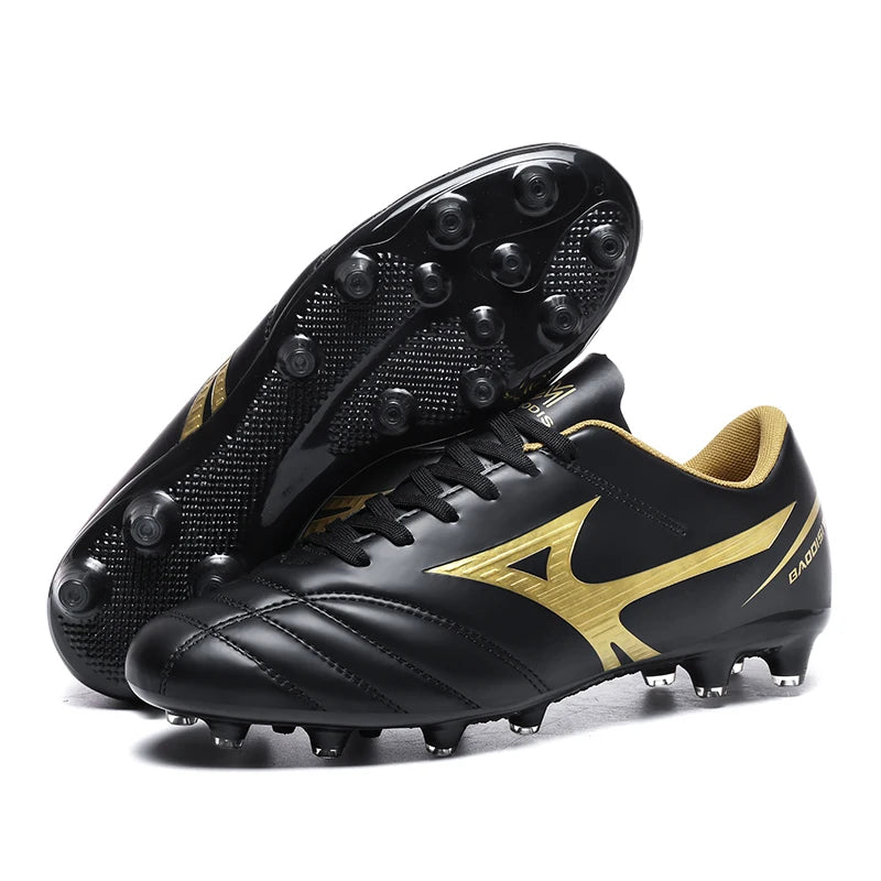 Nouvelles chaussures de football pour hommes, chaussures de football d'intérieur pour adultes, crampons de football antidérapants, crampons de sport ultralégers, crampons de futsal, entraînement sur gazon, confortables.