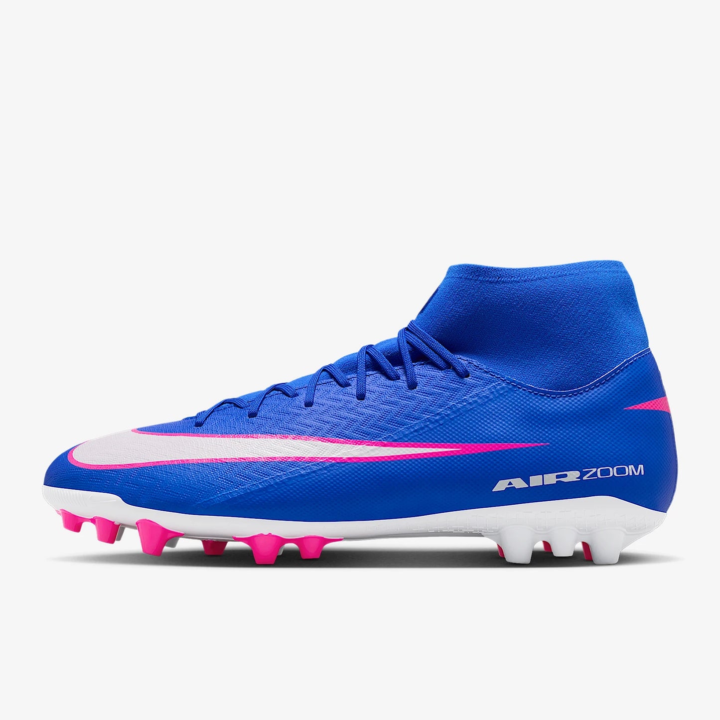 Original Nike Herren-Fußballschuhe für den Frühling, knöchelhoch, mit Schnürung, strapazierfähig, FQ8329-446