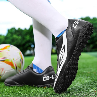 New Men’s Football Boots Grass Cleats Soccer Shoes Match Adult Indoor Ultralight Non-Slip Boys Futsal Sport Turf Comfortable