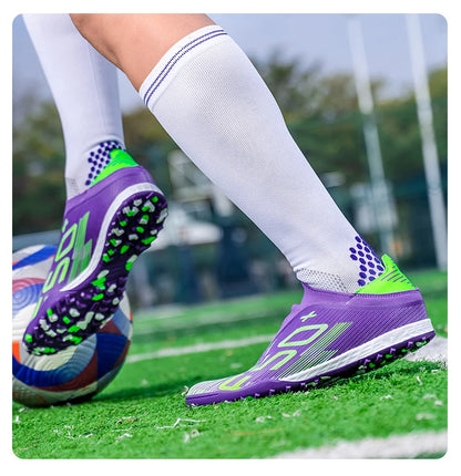 Size 35-45 Men FG/TF Football Boots Futsal Professional Unisex Boys Soccer Shoes Football Shoes Sneakers