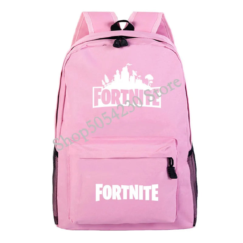 Fortnite Games Backpack Fortnite School Bags for Teenagers Unisex Schoolyard Laptop Mochilas Travel Casual Bags