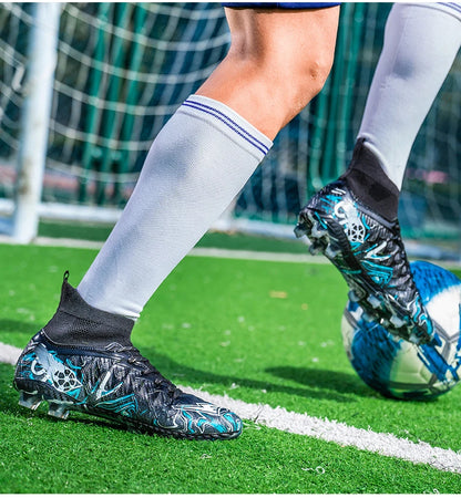 Novas Chuteiras de Futebol Profissionais para Homem, Antiderrapantes, Unissexo, Respiráveis, para Futsal e Desporto, Ultraleves, Drop Shipping