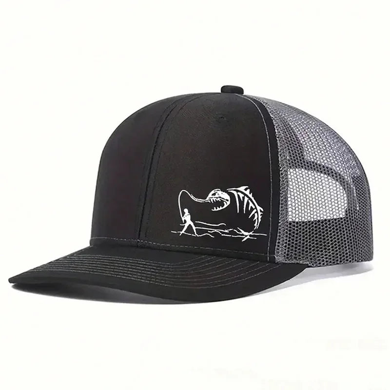 New Fashion Richardson 112 Micro Curved Trucker Cap Fishing PrintedSummer Mesh Breathable Baseball Caps Outdoor Gorras Hombre