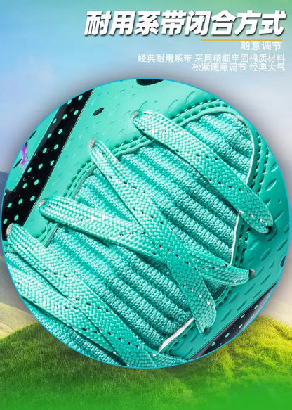 Botas de fútbol oversize para jóvenes y niños, diseño cómodo y flexible, rendimiento estable antideslizante para deportes al aire libre en campo