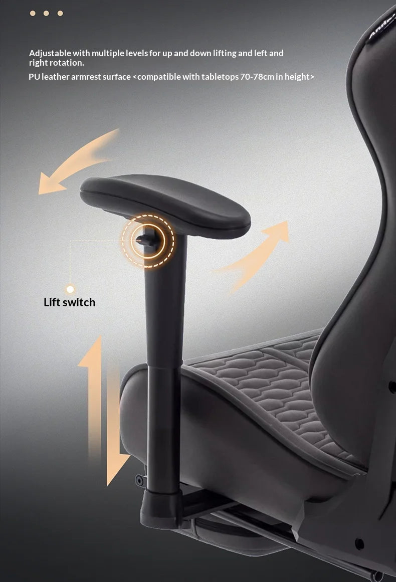 Office Ergonomic Gaming Chairs Desk Gamer Computer Comfortable Chaises Vanity Chair Technology Fabric Sillas Gamer Home Bedroom