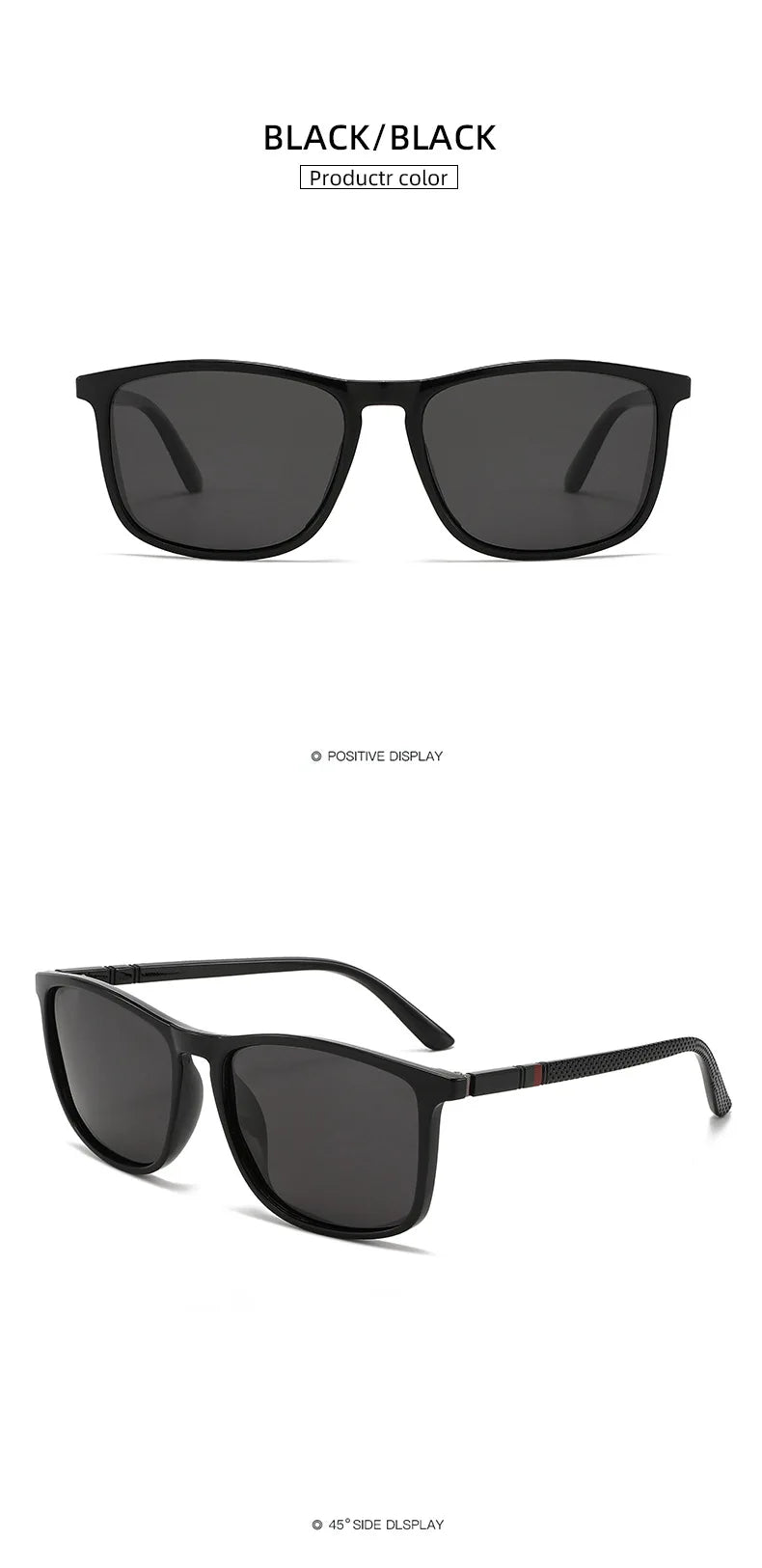 New Luxury Brand Polarized Sunglasses Men Square Frame Classic Women Glasses Driving Fishing Eyewear Gafas De Sol Hombre