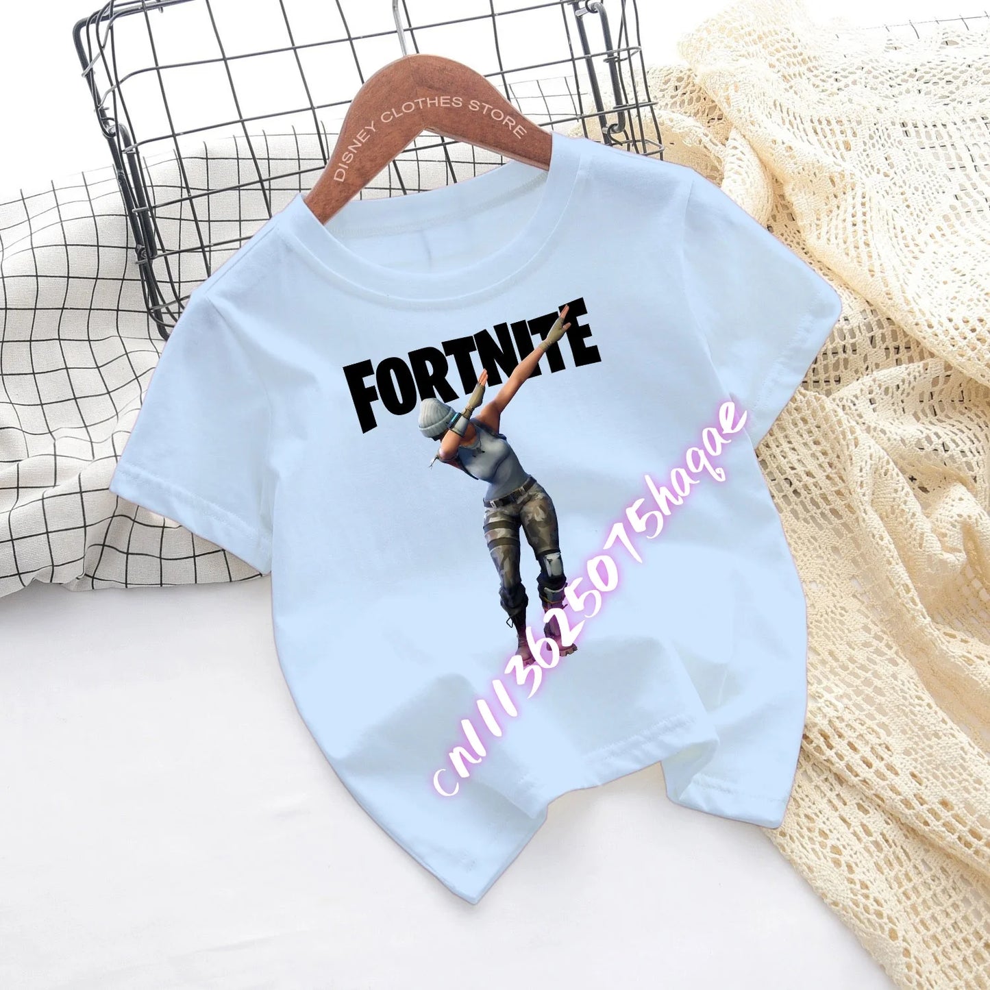 Fortnites Children T-shirts Game Cartoon Printed Figures Fortress Night Tees Game Short Sleeves Tops Summer Boys Girls Clothes