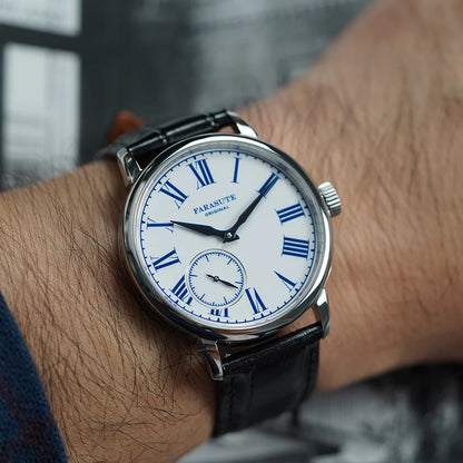 FARASUTE 2026 Fashion Power Reserve 80 Hours Hangzhou Customized Movement Manual Mechanical Watch for Men Sapphire Crystal watch