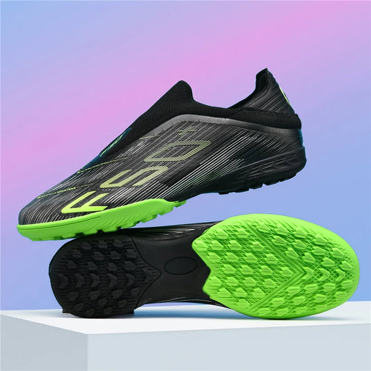 New Men Soccer Shoes Grass Cleats Futsal Comfortable Turf Football Boots Sports Ultralight FG Non-Slip Indoor Adult Non-Slip
