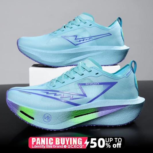 Running Shoes Carbon Plate Specialty Marathon Men's Sports Breathable Lightweight Women's Comfortable Athletic Non-slip Sneakers