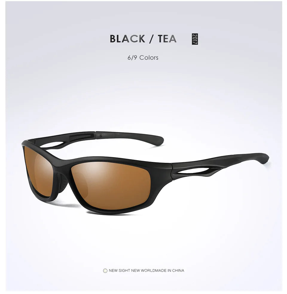VCKA Polarized Myopia Sunglasses TR90 Men Women Classic Sport Driving Glasses Male Colorful Lenses Customized Prescription UV400
