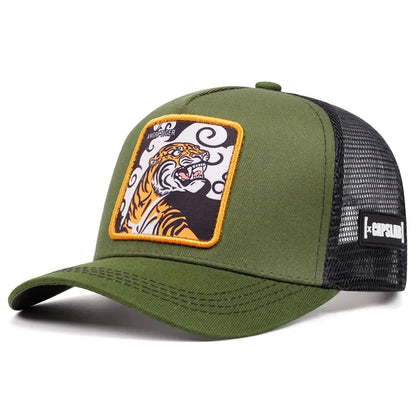 New High Quality Outdoor Sport Black Panther Baseball Cap Spring And Summer Embroidered Adjustable Unisex Hip Hop Dad Mesh Hat
