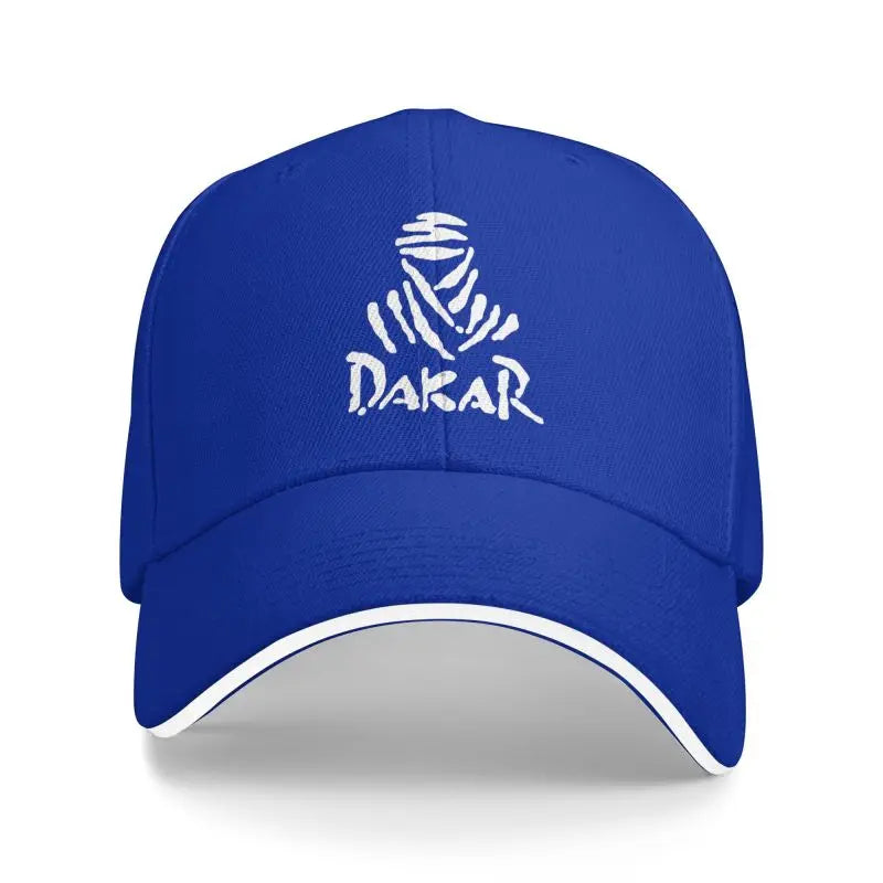 Motorcycle Dakar Rally Baseball Cap Retro Motor Off Road Racing Sandwich Hats for Men Women Breathable Dad Hat Running Golf