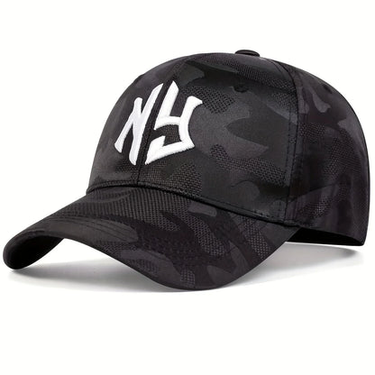 Fashion Letter Embroidery Camouflage Baseball Cap Spring Autumn Snapback Hat Adjustable Sports Casual Hats Sunscreen Hats
