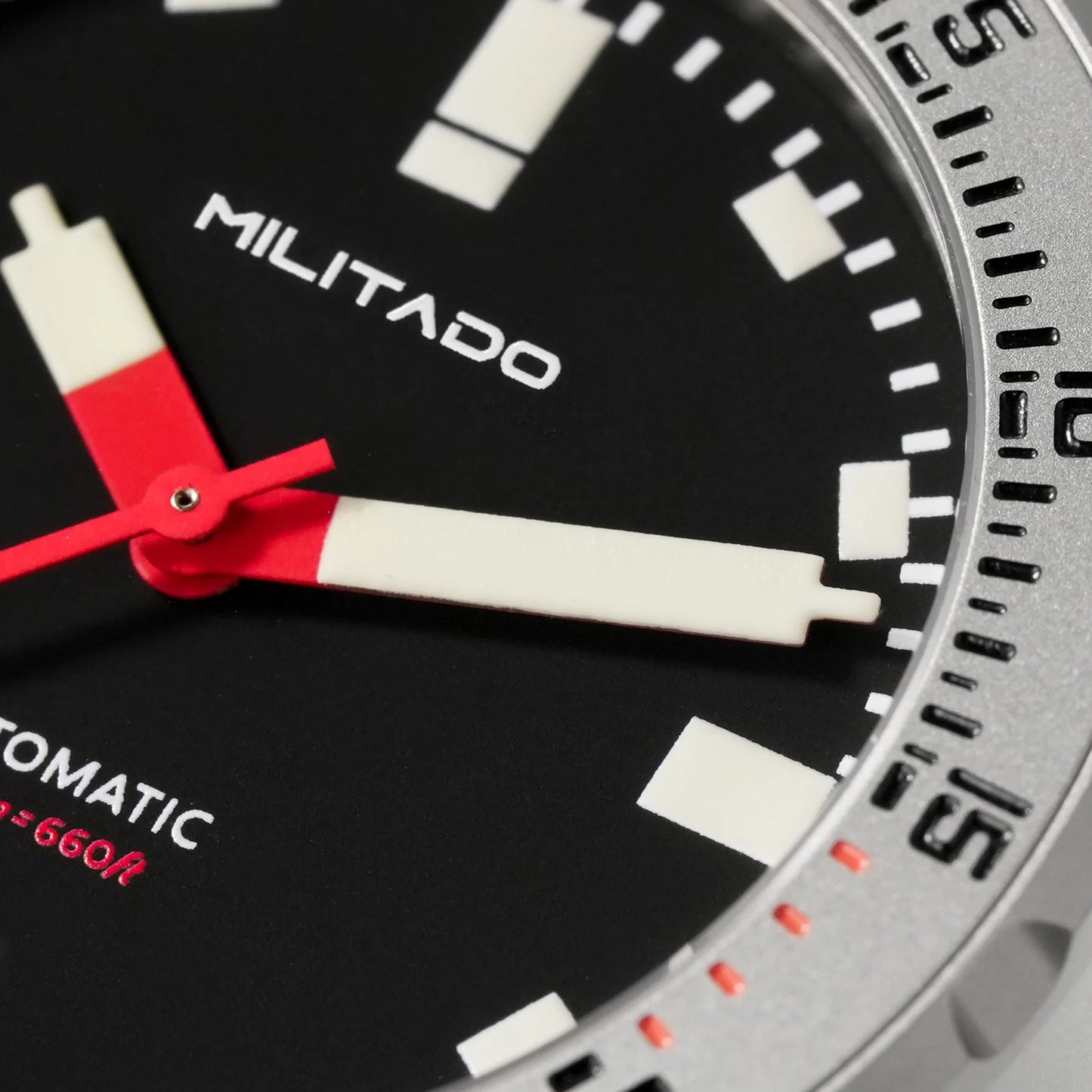 Militado ML20 39mm Men Watch PT5000 Automatic Movement Sapphire Luminova Watches Stainless Steel 200m Waterproof Wristwatch