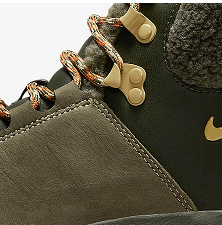 Nike Genuine 2023 Winter New — Sapatos de lazer femininos em fleece quente FD0211-300